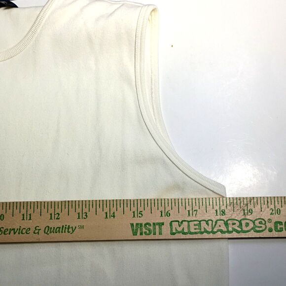 Lands' End Twinset Ivory Sweater Set M Preppy Classics Capsule Coastal Vanilla - Picture 10 of 10